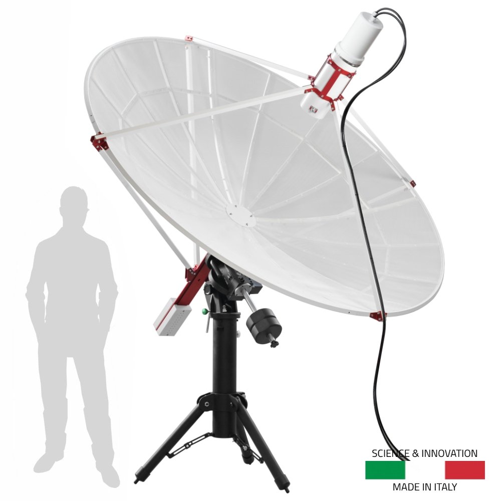 SPIDER 230C  meter diameter compact radio telescope (kit without mount)  - Radio2Space