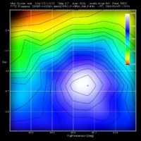 Orion A mapped with the SPIDER 500A radio telescope in Sharjah