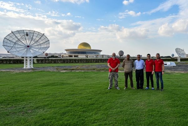 More SPIDER 500A radio telescopes installed in Sharjah Academy for Astronomy, Space Sciences & Technology