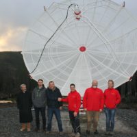 SPIDER 500A installato alla stazione per radioastronomia di Porto da Balsa in Portogallo