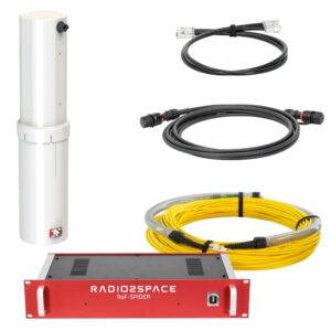 Radio over fiber kit for SPIDER MarkII radio telescope