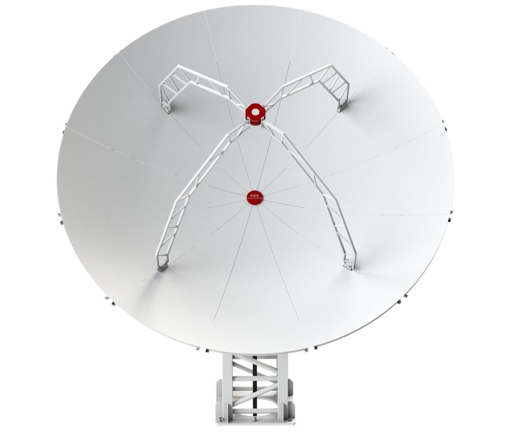 INTREPID 500XS sistema d'antenna da 5.0m per stazione di terra in banda S/X