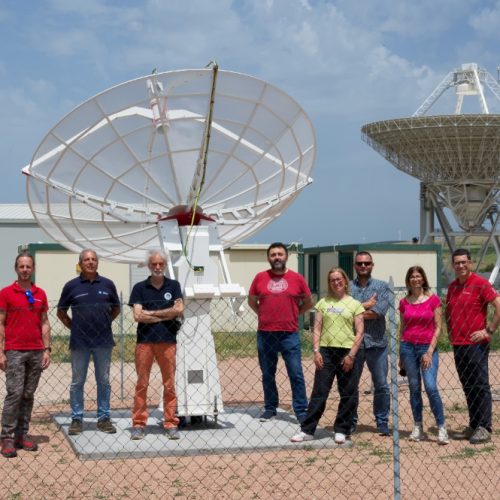 SPIDER 300A installed near Sardinia Radio Telescope (SRT)