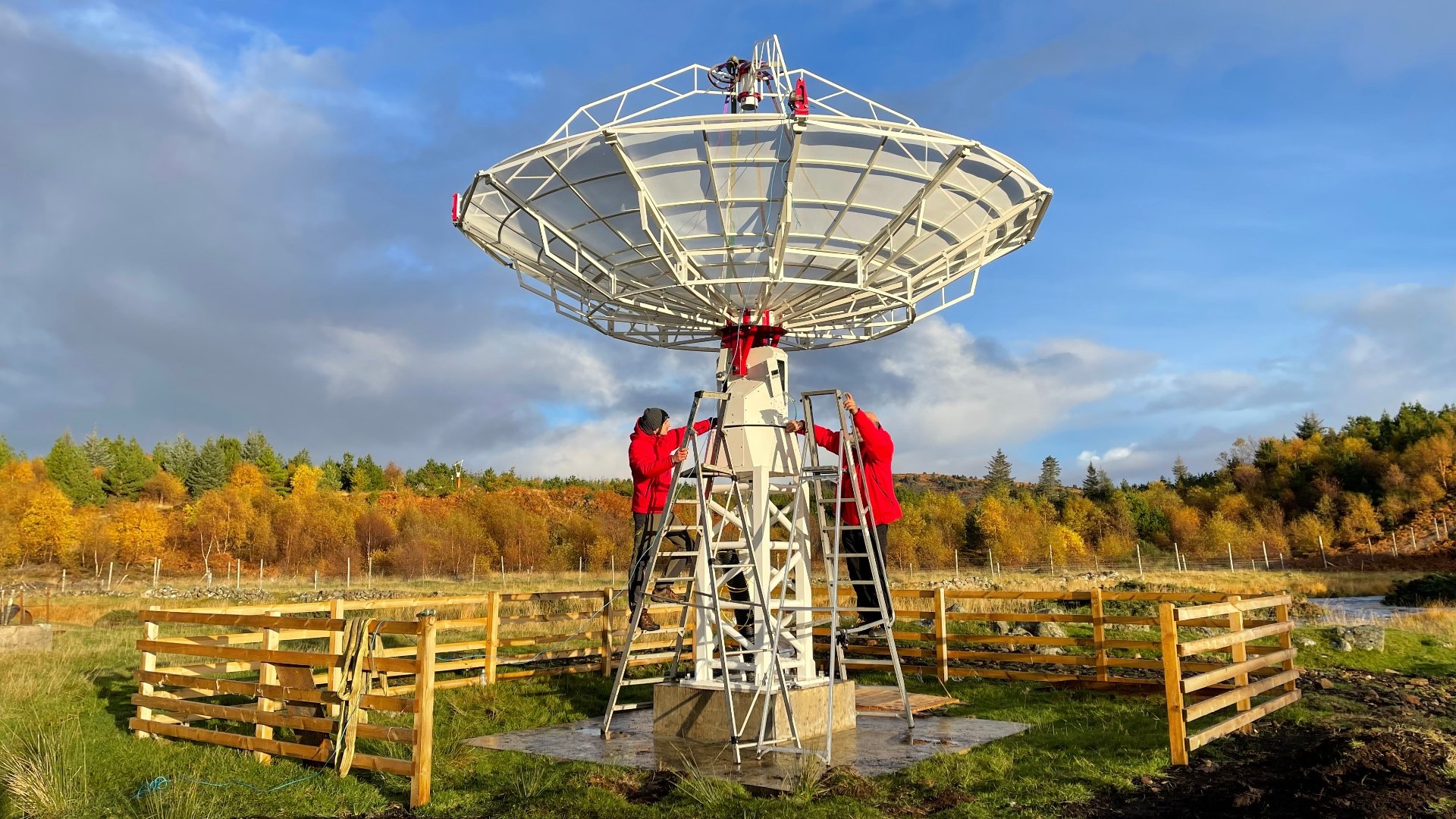 Radio2Space radio telescopes and antenna systems