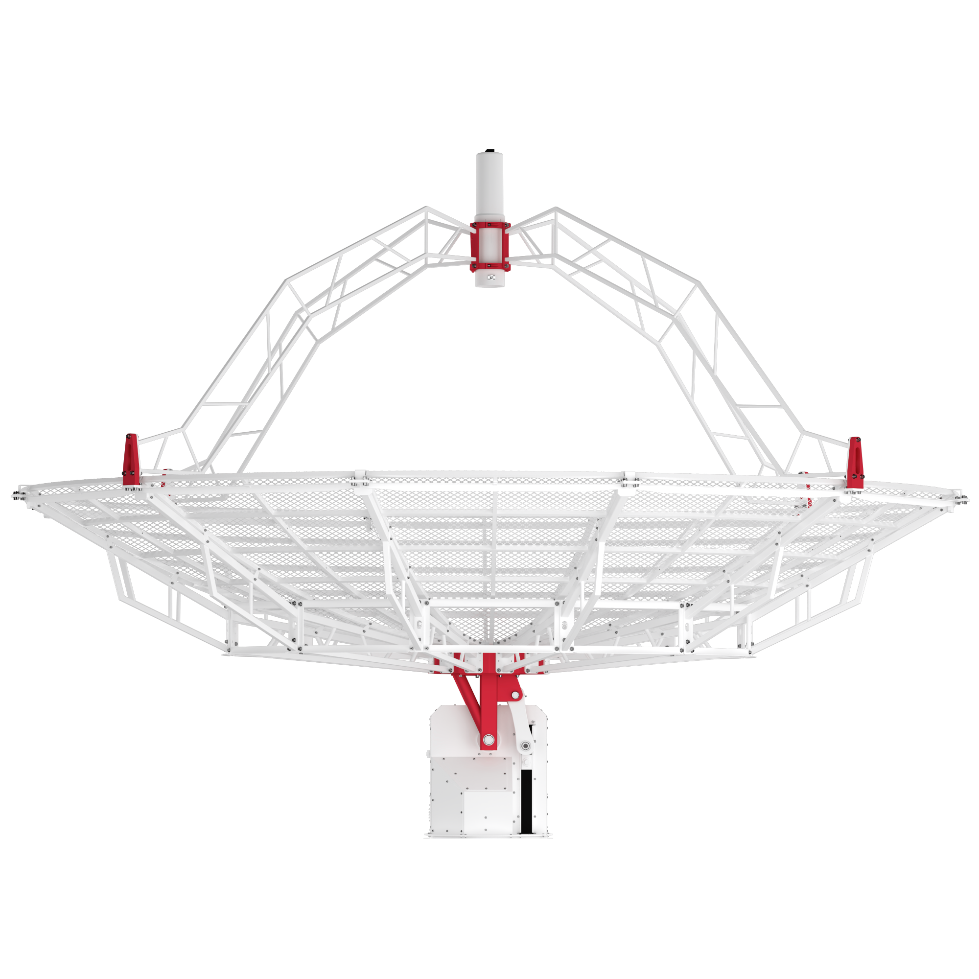SPIDER 500A MarkII 5.0 meter diameter professional radio telescope: WEB500-5 5 meter prime focus parabolic antenna