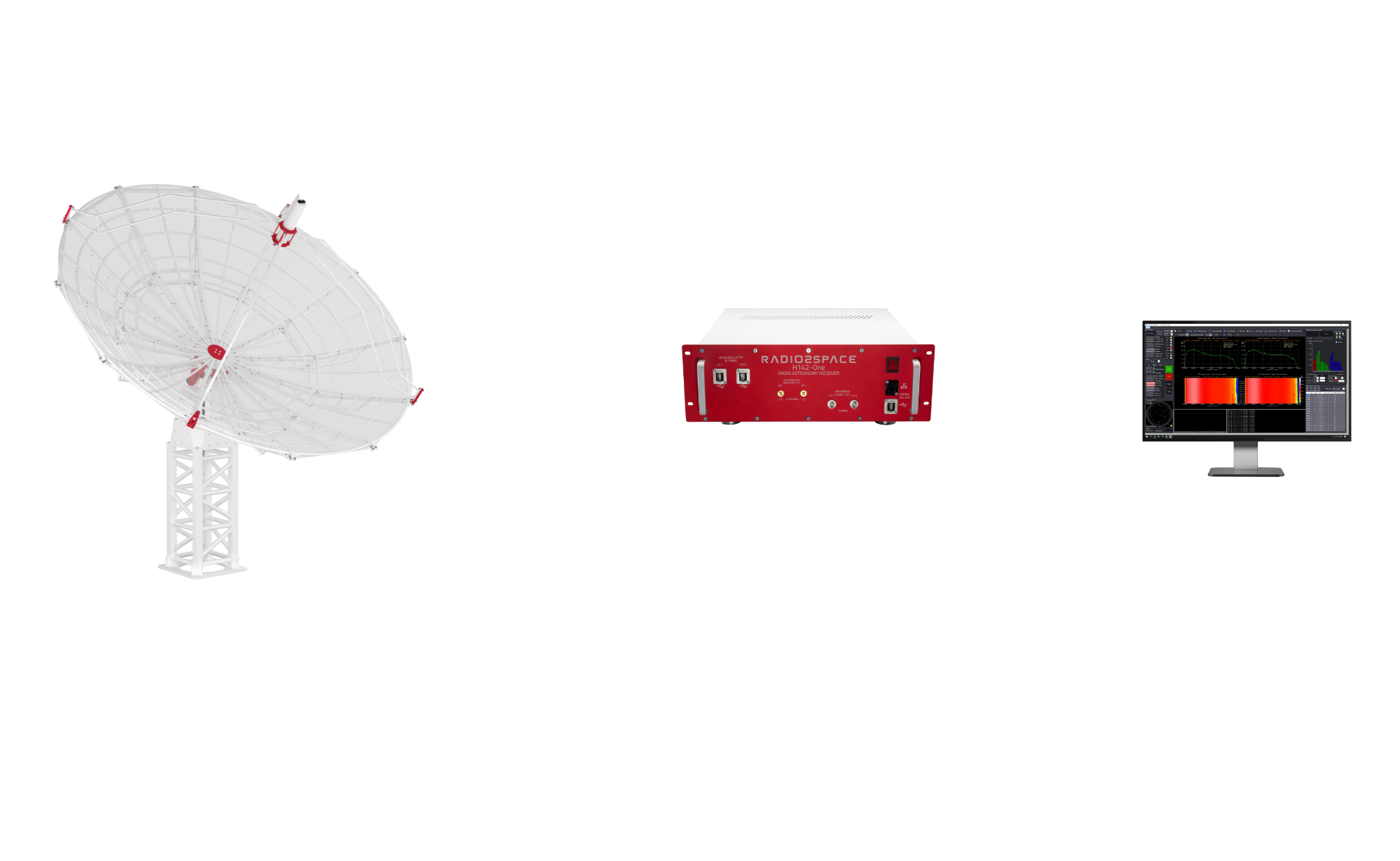 SPIDER 500A MarkII 5.0 meter diameter professional radio telescope: site preparations