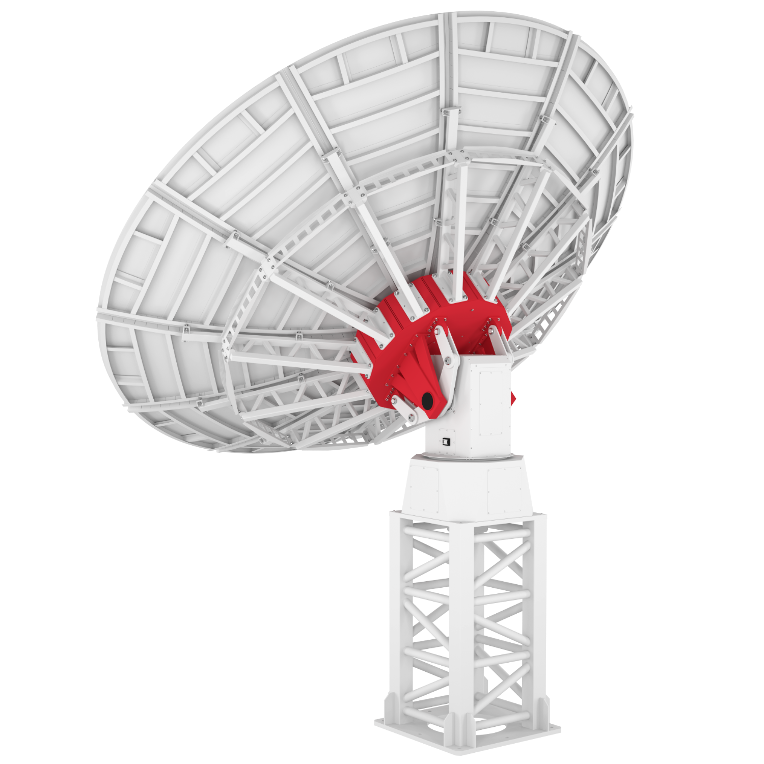 INTREPID 500-12 5.0m ground station antenna system for S/X-band