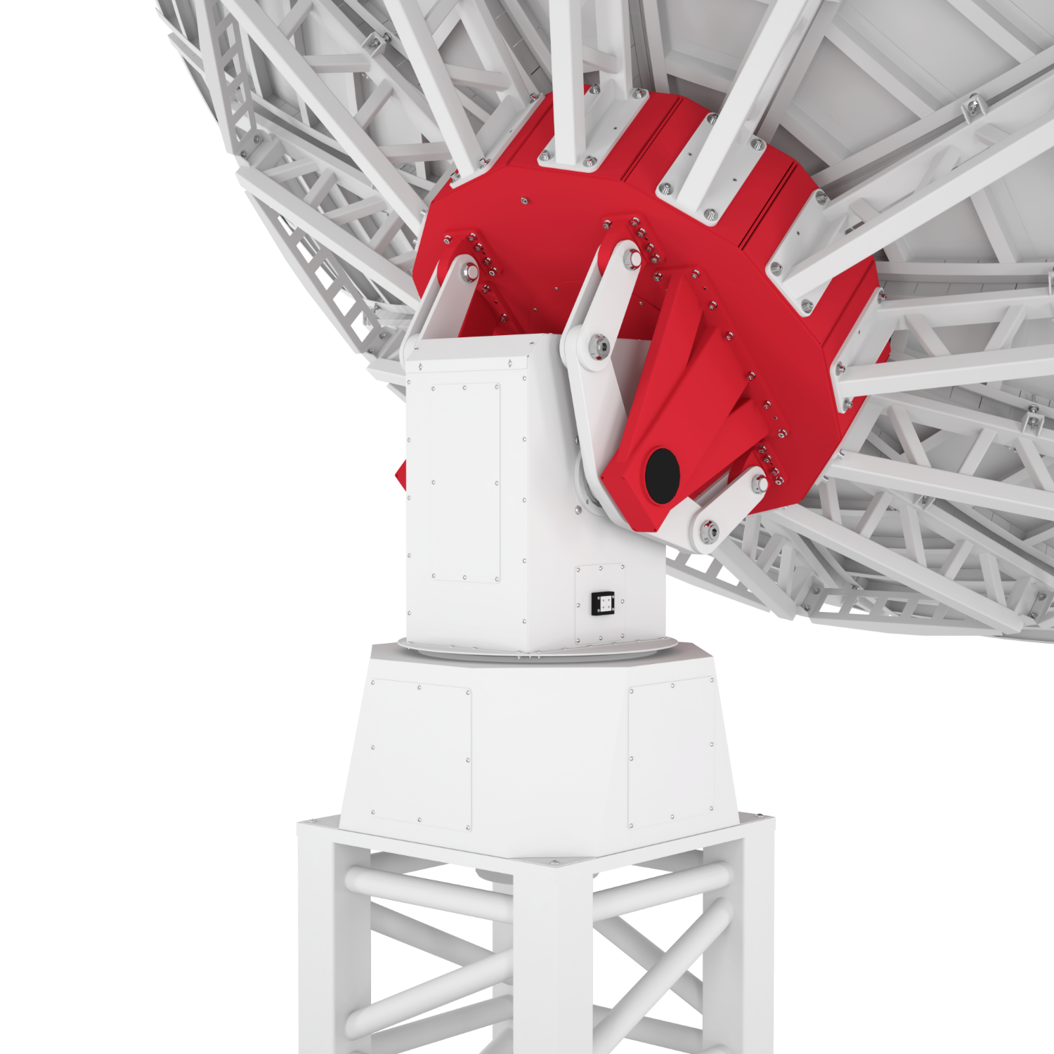 INTREPID 500-12 5.0m ground station antenna system for S/X-band