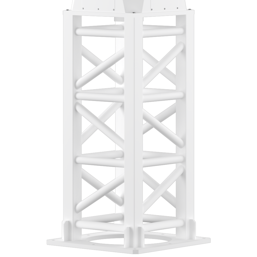 INTREPID 500-5 5.0m ground station antenna system for L/S-band