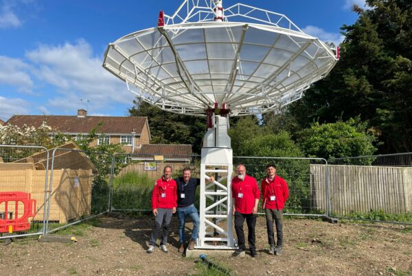 SPIDER 500A radio telescope installed in Eton College, UK