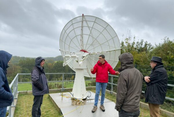 SPIDER 300A radio telescope installed in Ruhr-University Bochum (Germany)